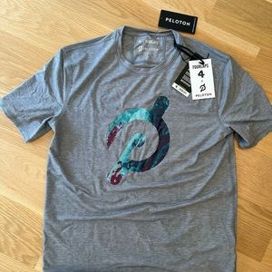 FourLaps x Peloton Radius Tee T-shirt men’s size SMALL gray NEW w TAGS